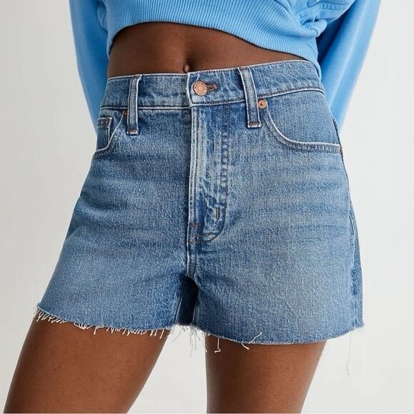 Madewell The Perfect Jean Short TENCEL™ Lyocell Edition - Picture 1 of 5